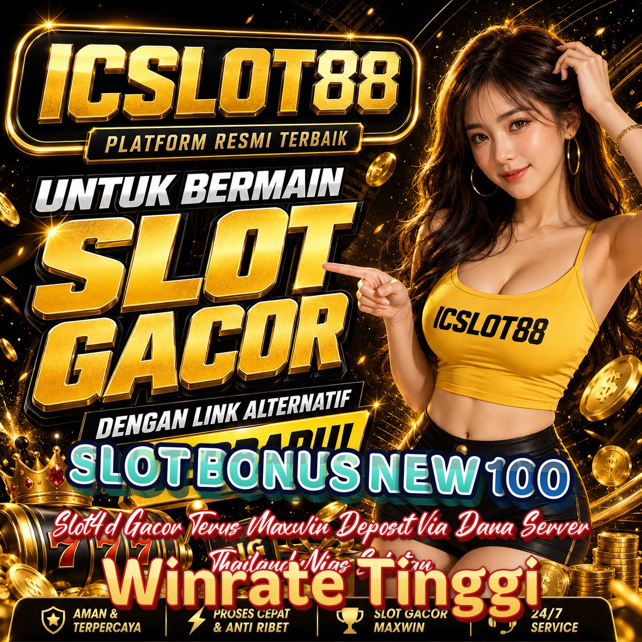 SLOT BONUS NEW 100